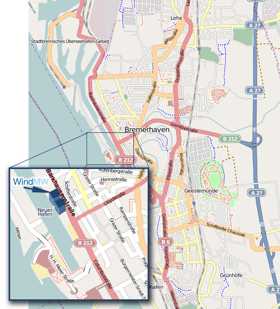 Anfahrtskizze